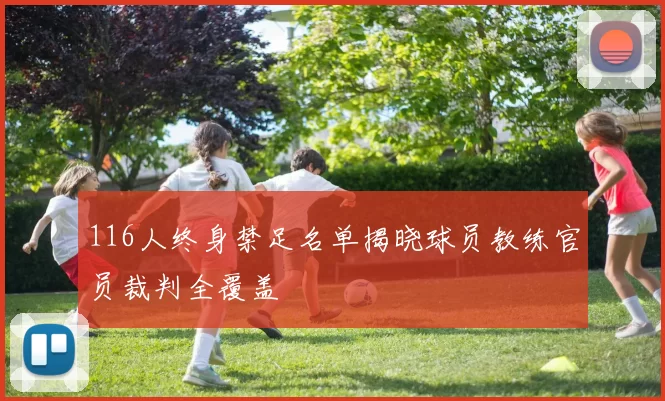 116人终身禁足名单揭晓球员教练官员裁判全覆盖